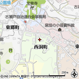 愛知県瀬戸市西洞町29周辺の地図