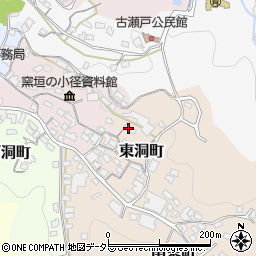 愛知県瀬戸市東洞町63周辺の地図