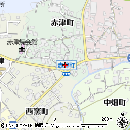 愛知県瀬戸市赤津町21周辺の地図