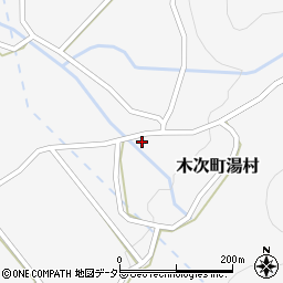 島根県雲南市木次町湯村840-1周辺の地図