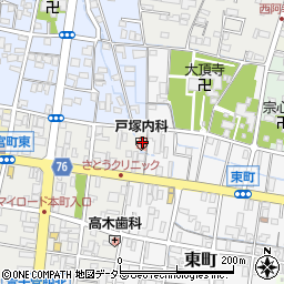 戸塚内科クリニック周辺の地図