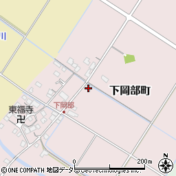 滋賀県彦根市下岡部町353-3周辺の地図