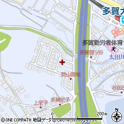 滋賀県犬上郡多賀町多賀1227-43周辺の地図