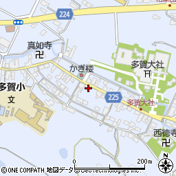 滋賀県犬上郡多賀町多賀630周辺の地図