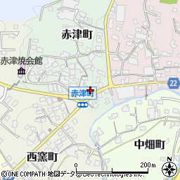 愛知県瀬戸市赤津町13周辺の地図