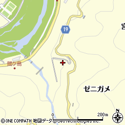 愛知県豊田市小渡町ゼニガメ周辺の地図