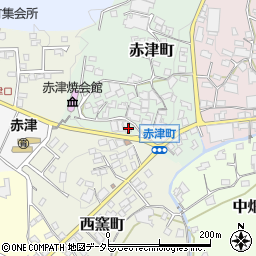 愛知県瀬戸市赤津町87周辺の地図