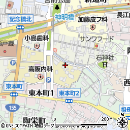 愛知県瀬戸市南仲之切町50周辺の地図