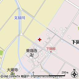滋賀県彦根市下岡部町391-1周辺の地図