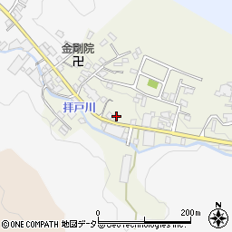 愛知県瀬戸市東拝戸町49周辺の地図