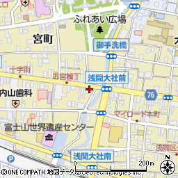 富士宮やきそば専門店 すぎ本周辺の地図