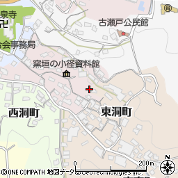 愛知県瀬戸市仲洞町53周辺の地図