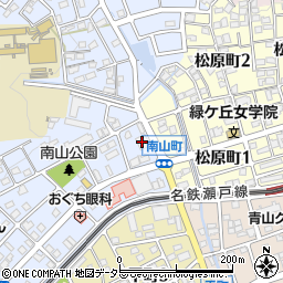 米繁商店周辺の地図
