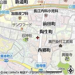 愛知県瀬戸市陶生町19周辺の地図