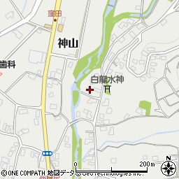 静岡県御殿場市神山185周辺の地図