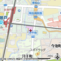 愛知県瀬戸市西追分町118周辺の地図