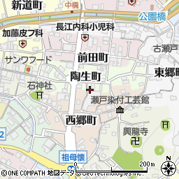 愛知県瀬戸市陶生町41周辺の地図