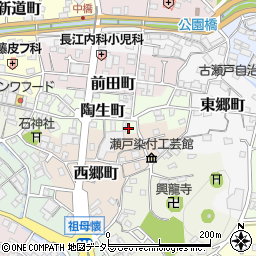 愛知県瀬戸市陶生町57周辺の地図
