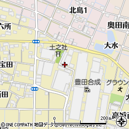 愛知県稲沢市北島町大門東周辺の地図