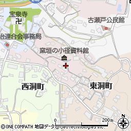 愛知県瀬戸市仲洞町周辺の地図