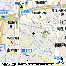 愛知県瀬戸市末広町3丁目21周辺の地図