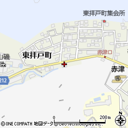 愛知県瀬戸市東拝戸町96-3周辺の地図