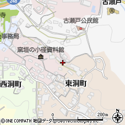 愛知県瀬戸市仲洞町87周辺の地図