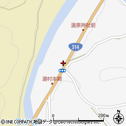 島根県雲南市木次町湯村1007-1周辺の地図