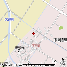 滋賀県彦根市下岡部町388-6周辺の地図