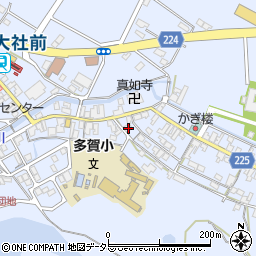 滋賀県犬上郡多賀町多賀666周辺の地図