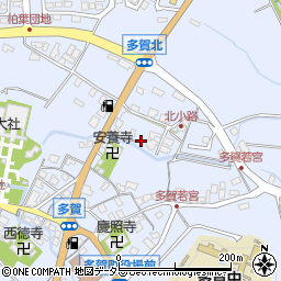 滋賀県犬上郡多賀町多賀1670-2周辺の地図