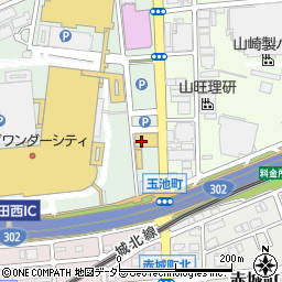 ジェームス名古屋西店周辺の地図