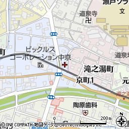 愛知県瀬戸市東十三塚町4周辺の地図