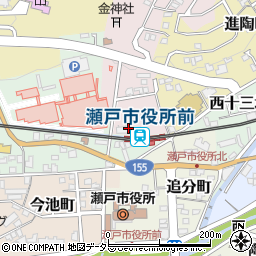 公立陶生病院看護婦宿舎周辺の地図