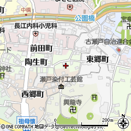 愛知県瀬戸市陶生町72周辺の地図