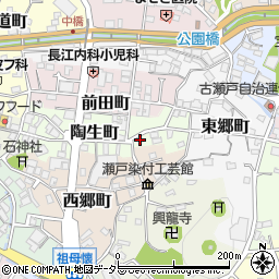 愛知県瀬戸市陶生町60周辺の地図
