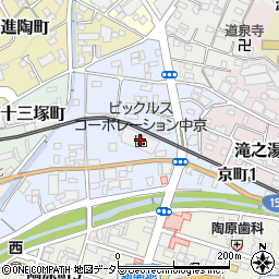ピックルスコーポレーション中京工場周辺の地図