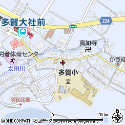 滋賀県犬上郡多賀町多賀708周辺の地図