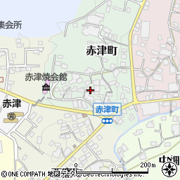 愛知県瀬戸市赤津町104周辺の地図