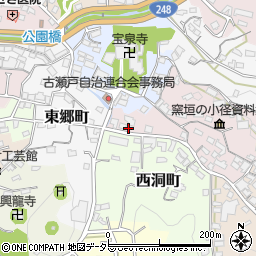 愛知県瀬戸市仲洞町3周辺の地図