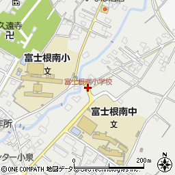 富士根南小学校周辺の地図