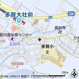 滋賀県犬上郡多賀町多賀712周辺の地図