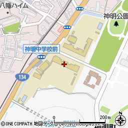 神奈川県横須賀市神明町903周辺の地図