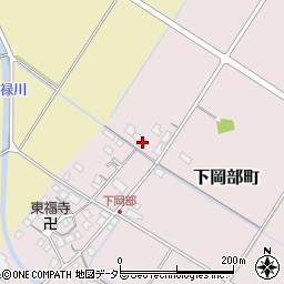 滋賀県彦根市下岡部町303周辺の地図