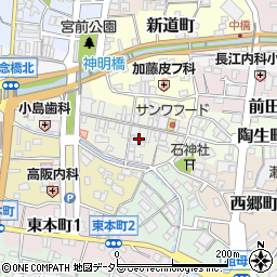 愛知県瀬戸市末広町3丁目18周辺の地図