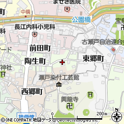 愛知県瀬戸市陶生町68周辺の地図