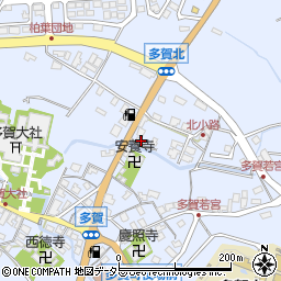 滋賀県犬上郡多賀町多賀1666周辺の地図