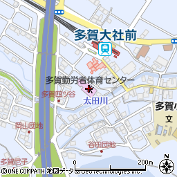 滋賀県犬上郡多賀町多賀1330周辺の地図