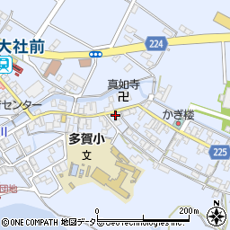 滋賀県犬上郡多賀町多賀665周辺の地図