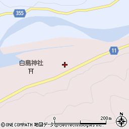 愛知県豊田市有間町（仲田）周辺の地図